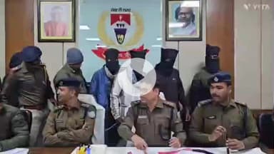 हज़ारीबाग: हजारीबाग पुलिस का शिकंजा: डकैती की साजिश नाकाम, पांडेय गिरोह के 7 अपराधी गिरफ्तार