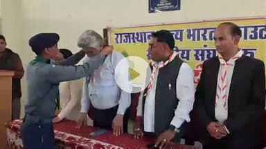 चूरू: राजकीय पारख बालिका स्कूल में प्रशिक्षण शिविर के दौरान हुआ कार्यक्रम