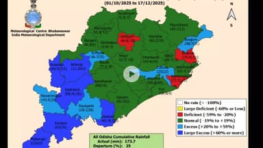 ପାରଳାଖେମୁଣ୍ଡି: ପାଣିପାଗ ବିଭାଗ ପକ୍ଷରୁ ଜିଲ୍ଲାରେ ଜଳ ବୃଷ୍ଟିପାତ ସମ୍ବନ୍ଧୀୟ ସୂଚନା ପ୍ରଦାନ