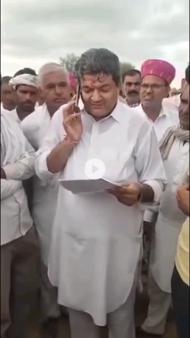 लूनकरनसर: कैबिनेट मंत्री और केंद्रीय मंत्री से लगाई गुहार, फिर भी अर्जनसर में ताबूत में पहुंचा इकलौता लाल