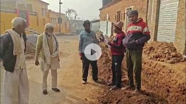 जतारा: पैतपुरा: ग्रामीणों के स्वास्थ्य के लिए अंडर ग्राउंड नालियां बनीं, सरपंच की पहल को ग्रामीणों ने सराहा