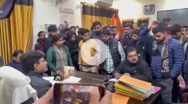 रुहेलखंड #विश्वविद्यालय के मानसरोवर (पूर्व में पीजी) #छात्रावास में चल रहीं अनियमितताओं को लेकर ABVP  ने किया विरोध|