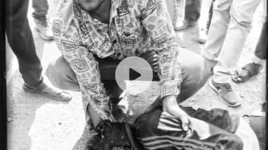 खंडवा नगर: बाइक से गिरा युवक ज़िला अस्पताल में भर्ती, सिर में गंभीर चोट; लोगों का कहना है एक्सीडेंट हुआ