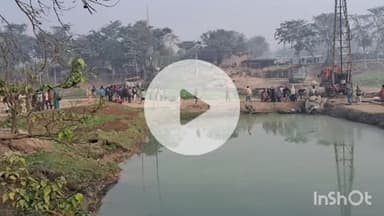 मोहिउद्दीननगर: बाहापार-बालूपर में निर्माणाधीन पुल का कार्य बाधित, निर्माण कंपनी के कर्मी ने स्थानीय अधिकारियों से की शिकायत