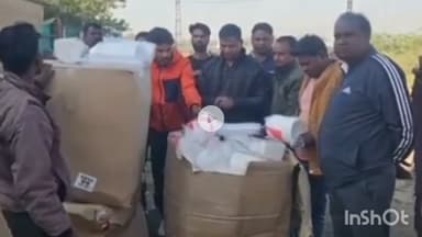 भीलवाड़ा: भीलवाड़ा में डिस्पोजल फैक्ट्री सहित एक अन्य स्थान पर नगर निगम की रेड, कुल 1300 किलो प्लास्टिक और डिस्पोजल किया गया जब्त