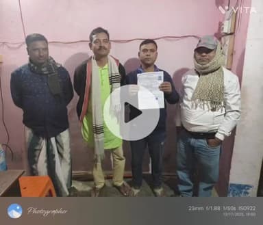 मनसाही:- पेंशन के डाटा एंट्री ऑपरेटर के द्वारा अवैध रुपया मांगने की शिकायत वार्ड सदस्य ने जिला पदाधिकारी से की।