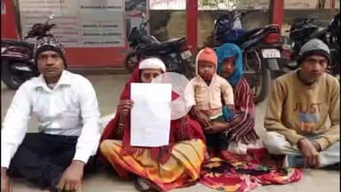 मिर्ज़ापुर: देवरी बसुही गांव निवासी पीड़ित ने एसपी को ज्ञापन सौंपकर विपक्षी पर जमीनी विवाद में परिवार को मारने का आरोप लगाया