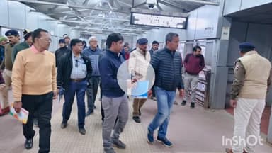 सासाराम: सासाराम पहुंचे डीआरएम, अमृत भारत योजना की विशेष जांच की