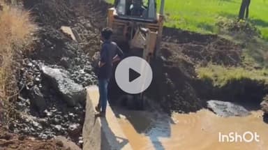 गुना: उमरी सिरसी मार्ग पर नानीपुरा की अधूरी पुलिया बनी जान का खतरा, वीडियो वायरल होने पर विभाग ने शुरू किया काम