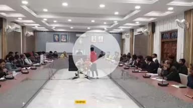 बीसलपुर: गांधी सभागार में डीएम की अध्यक्षता में हुई सीएम डैशबोर्ड की समीक्षा बैठक