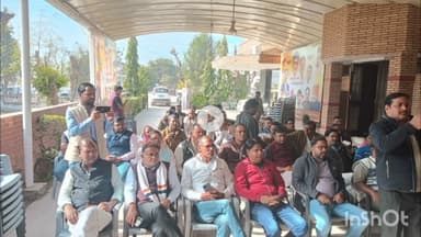 चूरू: चूरू में आयोजित कार्यकर्ता सम्मेलन में विधायक सहरण ने कहा, भाजपा संगठित और बड़ा परिवार है