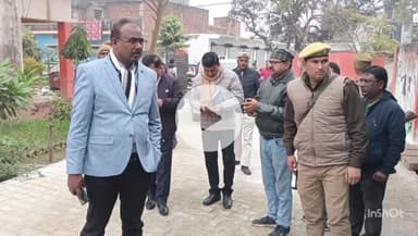 महाराजगंज: चिऊरहा स्थित कान्हा गौशाला का डीएम ने किया निरीक्षण, जानी हकीकत