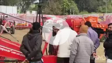 भभुआ: भभुआ कृषि विभाग परिसर में कृषि यंत्रीकरण मेला लगाया गया, डीएम ने किया उद्घाटन