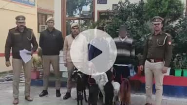 बुलंदशहर: गुलावठी पुलिस ने 2 शातिर पशु चोरों को किया गिरफ्तार, कब्जे से बरामद हुए 03 बकरे, 03 बकरी और ₹7,200 नकद