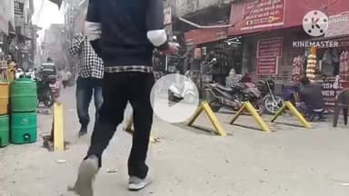 पानीपत: पानीपत हिसार बाजार में प्रशासन ने लगवाई बेरी गेट, ई-रिक्शा व ऑटो की एंट्री बंद