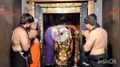 గన్నేరువరం: ఖాసీంపేట స్వయంభూ మానస దేవి ఆలయానికి పోటెత్తిన భక్తజనం