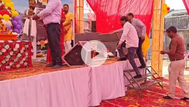 Bholanath kalla munch Ki or se ayojit shiv maha puran khatha mein Katha vachak SHRI ragvendra Ji Mishra Ji maharaj ka sawagt karte shri pushpdutt Ji Gupta