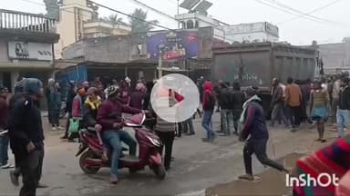 मुंगेर: संग्रामपुर बाजार में दर्दनाक हादसा, हाइवा ने 15 वर्षीय छात्रा को कुचला, मौके पर ही मौत