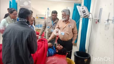 चूरू: चूरू के धोधलिया गांव में लेपर्ड ने 2 युवकों पर किया हमला, खेत में छिपकर बैठा था लेपर्ड