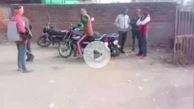 धौलपुर: भरतपुर रोड पर दो बाइकों की आमने-सामने हुई भिंडत, 23 वर्षीय युवक की हुई मौत