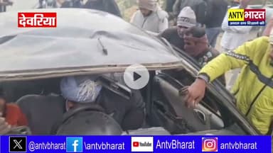 #सोहनपुर_बाजार में तेज रफ्तार कार पेड़ से टकराई घटना का वीडियो आया सामने #banakata #वायरलपोस्ट2025シ