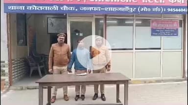 शाहजहांपुर: चौक कोतवाली पुलिस ने डैम रोड से 315 बोर के तमंचा और कारतूस के साथ एक अभियुक्त को किया गिरफ्तार