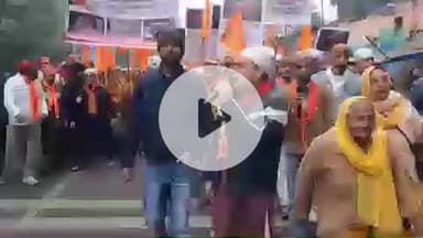 हरिद्वार: दिल्ली में डीडीए द्वारा पीर रतन नाथ मंदिर तोड़ने का हरिद्वार में विरोध, भीमगोडा से निकाली गई पदयात्रा, सौंपा ज्ञापन