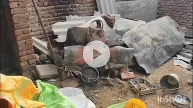 कोल: सिंहपुर में गैस रिसाव से सिलेंडर फटा, मकान की छत फटी, पशु झुलसा, परिवार ने भागकर बचाई जान