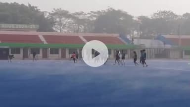 कांके: मोरहाबादी स्थित जयपाल सिंह मुंडा हॉकी स्टेडियम में हॉकी इंडिया लीग की तैयारी जारी