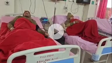 अमरोहा: अमरोहा में जोया रोड पर पुलिसकर्मियों से भरी वैन को टक्कर मारने पर ट्रक चालक के खिलाफ केस दर्ज, दो की पसली फैक्चर