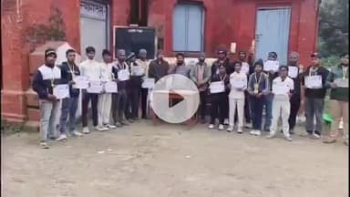 झाझा: झाझा रेलवे स्टेशन क्लब परिसर में आयोजित खेलकूद प्रतियोगिता में खिलाड़ियों ने दिखाई अपनी प्रतिभा