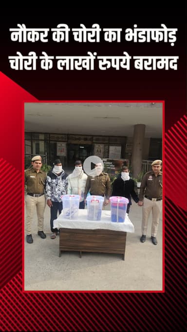 पंजाबी बाग: नौकर घर से कैश चुराकर साथियों संग फरार, पुलिस ने पकड़कर पहुंचाया हवालात