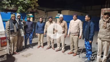 सुपौल: सुपौल थाना सहित जिले के विभिन्न थाना क्षेत्रों में अपराध रोकने के लिए पुलिस बल तैनात