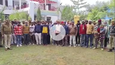 अमरोहा: अमरोहा एसपी के आदेश पर जिले भर की पुलिस ने 53 वारंटियों को किया गिरफ्तार