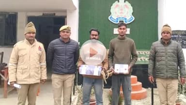 देेेवरिया: देवरिया में गो-तस्करी मामले में वांछित 2 अभियुक्त गिरफ्तार, स्कॉर्पियो व हथियार बरामद