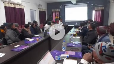 कोडरमा: स्वास्थ्य विभाग द्वारा वैक्टर जनित रोग की निगरानी हेतु IHIP प्रशिक्षण सह-कार्यशाला का आयोजन