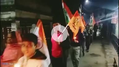 সুতাহাটা: বাংলাদেশে হিন্দু শ্রমিকে গাছে বেঁধে পিটিয়ে হত্যা করে  পুড়িয়ে মারার ঘটনাযর প্রতিবাদে  মোমবাতি মিছিল সুতাহাটা