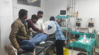 झालरापाटन: कंवाड़ा कंवाड़ी में बेकाबू होकर बाइक सवार सड़क के नीचे नाले में गिरकर हुए चोटिल, झालावाड़ अस्पताल में किया गया उपचार