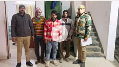 अमरोहा: रजबपुर थाना पुलिस ने अलग-अलग धाराओं में फरार चल रहे तीन अभियुक्तों को किया गिरफ्तार