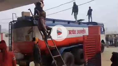 जमुई: इंडियन ऑयल लिखा तेल टैंकर से उत्पाद विभाग ने 2529 लीटर अंग्रेजी शराब बरामद किया, चालक और उपचालक गिरफ्तार