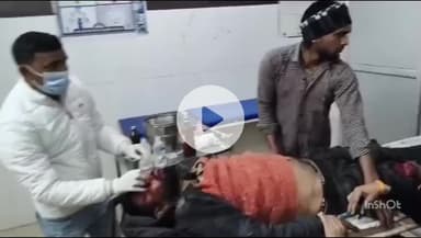 छिबरामऊ: उदयपुर में तेज रफ्तार डीसीएम ने बाइक में मारी टक्कर, बाइक सवार गंभीर रूप से घायल होकर भर्ती रेफर