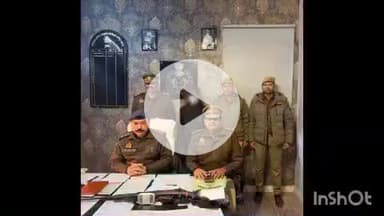 रोहनिया पुलिस टीम ने चोरी किए गए राइफल और कारतूस बरामद किए