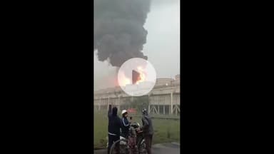 नबीनगर: अंकोरहा स्थित NPGCL प्लांट में लगी भयंकर आग, घंटों की मशक्कत के बाद पाया गया काबू, कूलिंग टावर मेंटेनेंस के दौरान लगी आग