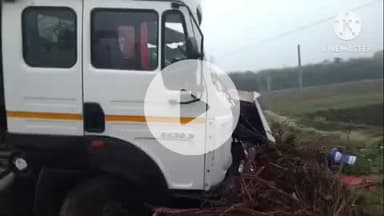 बक्सर: दलसागर टोल प्लाजा के पास भीषण सड़क हादसा, चाय-नाश्ते की दुकान में घुसा ट्रेलर, बड़ी दुर्घटना टली