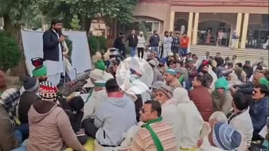 अमरोहा: अमरोहा कलेक्ट्रेट में भाकियू की मासिक बैठक में किसानों की समस्याओं को उठाया गया