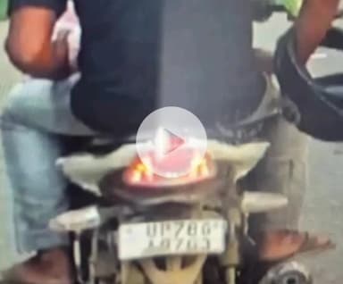 कानपुर: अलीगढ़ में CO की स्कूटी, कानपुर में अपाचे पर स्कूटी का नंबर प्लेट लगाकर चला रहा था आरोपी, कटा चालान