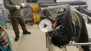 मऊगंज: पतियारी गांव के पास तेज रफ्तार कार से बचने में बाइक फिसली, पति-पत्नी घायल, पति गंभीर