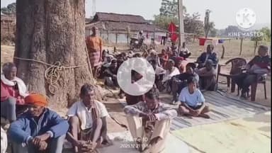 घाघरा: लशटाड़ गांव में झारखंड जेनरल कामगार यूनियन और अखिल भारतीय क्रांतिकारी आदिवासी महासभा की संयुक्त बैठक आयोजित