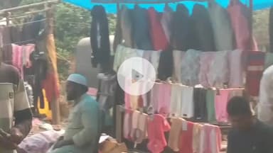 बांसजोर: बांसजोर एवं जलडेगा के साप्ताहिक बाजारों में क्रिसमस और नव वर्ष पर उमड़ी भीड़, पुलिस गश्त तेज