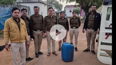 ग्वालियर गिर्द: ग्वालियर के गांवों में आबकारी विभाग की बड़ी छापेमारी, 5.85 लाख रुपये की अवैध शराब जब्त